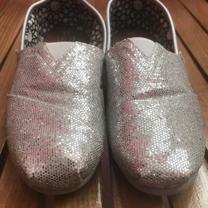 Silver Sparkle TOMS